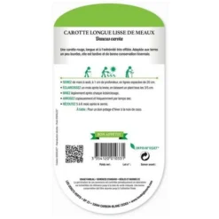 Graines - Carotte Longue Lisse De Meaux -Flore Riche Soldes Magasin 36874726 2
