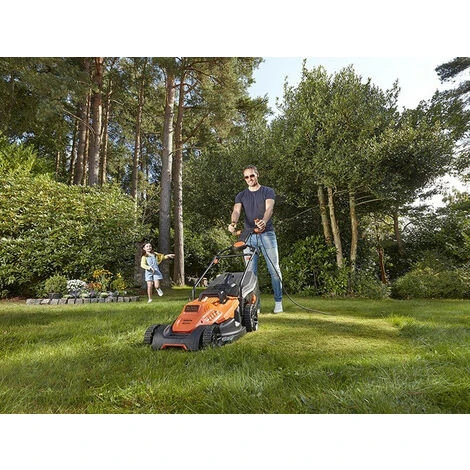 Black & Decker Black And Decker - Tondeuse à Gazon 1800W 42cm Poignée Easy Steer - BEMW481ES 4 Black & Decker Black And Decker - Tondeuse à Gazon 1800W 42cm Poignée Easy Steer - BEMW481ES – Image 2