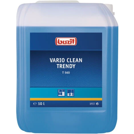 Nettoyant Doux/pour Plastique Vario Clean Trendy T 560 10 L Bidon BUZIL 3 Nettoyant Doux/pour Plastique Vario Clean Trendy T 560 10 L Bidon BUZIL