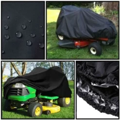 Housse De Protection Imperméable Pour Tondeuse Autoportée - Protection UV - Pour Tracteur De Jardin - XS (140 X 66 X 91 Cm). -Flore Riche Soldes Magasin 41553877 5