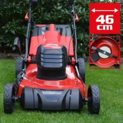 Hecht 1802 S Tondeuse à Gazon électrique 5en1 1800W Largeur Coupe 46cm Bac 50L 7hauteur De Coupe 25-75mm -Flore Riche Soldes Magasin 42017598 3