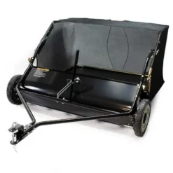 Balai Ramasseur Balayeuse Tondeuse Autoportée Largeur 120cm Et Roues En Caoutchouc 266x60,3cm