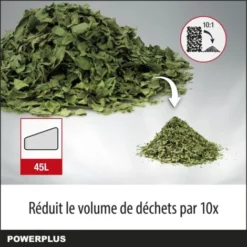 Powerplus Aspirateur/souffleur De Feuilles -Flore Riche Soldes Magasin 47939607 5