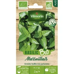 Vilmorin Basilic Marseillais Bio