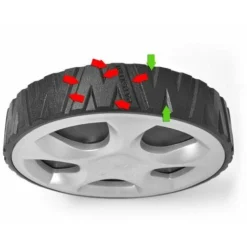 Hecht Jardin 1863 S Tondeuse A Gazon Electrique 5en1 1800W -Flore Riche Soldes Magasin 50601777 4