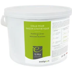 Pot De Colle De Résine Polyuréthane Pour Gazon Synthétique - 5,5kg - Exelgreen