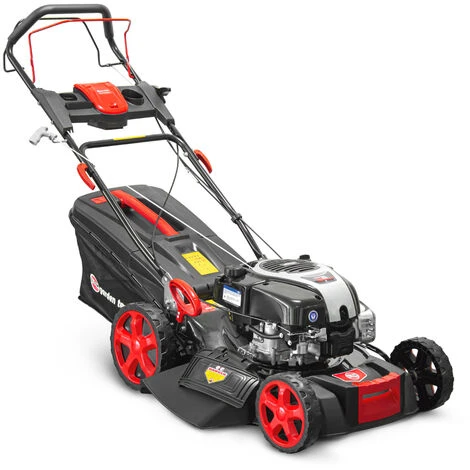 Tondeuse Thermique Tractée 161CC Avec Moteur Briggs And Stratton, Mulching Et éjection Latérale - Elem Garden 3 Tondeuse Thermique Tractée 161CC Avec Moteur Briggs And Stratton, Mulching Et éjection Latérale - Elem Garden