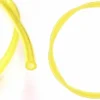 Durite Essence 2,5mm Intérieur X 5mm X 1m Silicone Jaune Transparent Tondeuse Tracteur Débroussailleuse Tronçonneuse Tuyau Carburant