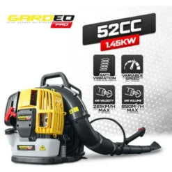 Souffleur Thermique Dorsal 52CC - 281km/H - Gardeo Pro -Flore Riche Soldes Magasin 53908995 2