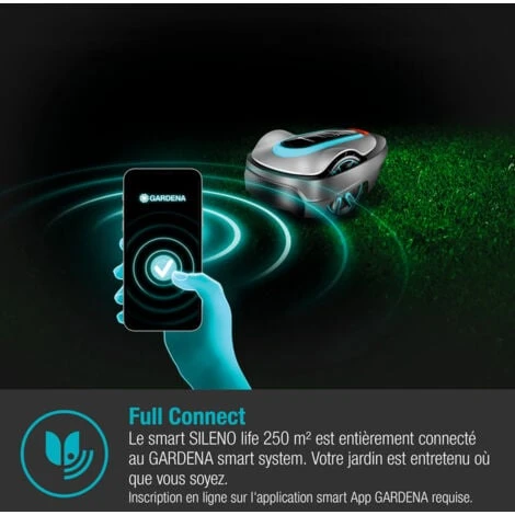 GARDENA Smart SILENO City 250. Tondeuse Robot Connectée. < 250m². Technologie LONA. Tond Sous La Pluie. Capteur De Gel. Nettoyage à L’eau. Ultra-silencieuse (19601-66). 6 GARDENA Smart SILENO City 250. Tondeuse Robot Connectée. < 250m². Technologie LONA. Tond Sous La Pluie. Capteur De Gel. Nettoyage à L’eau. Ultra-silencieuse (19601-66). – Image 4