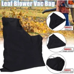 Sac Pour Aspirateur Souffleur, Sac D'aspirateur De Souffleuse À Feuilles Résistant À La Corrosion Sac Broyeur Souffleur Pour Souffleurs À Feuilles Ultra-souffleurs Et Aspirateurs -Flore Riche Soldes Magasin 54497608 5