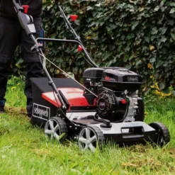 SCARIFICATEUR THERMIQUE 40CM 4KW 17 LAMES 212CC 5,5HP SCHEPPACH SC50VARIO -Flore Riche Soldes Magasin 54585537 4