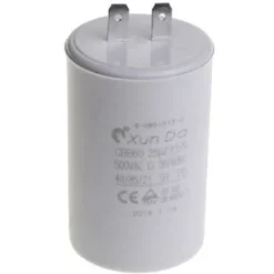 Condensateur 25μF - 400V Pour Nettoyeur Haute Pression Kärcher - Hauteur : 73mm, Diamètre : 42mm.