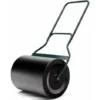 COSTWAY Rouleau à Gazon Jardin 50 X 40 X 123 Cm Remplissage Eau Ou Sable 60L Noir Avec Poignée En U Et Bouchon De Vidange Amovible -Flore Riche Soldes Magasin 57716170 1
