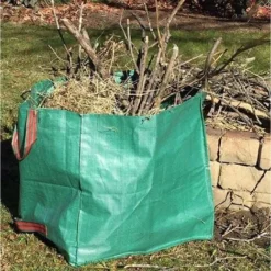 Sacs De Jardin Sacs à Déchets Résistants Imperméables Et Résistants à La Déchirure 67cm X 84cm Avec 1 Paire De Gants De Jardinage -Flore Riche Soldes Magasin 58278934 3