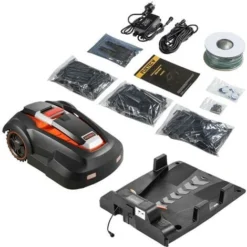 Robot Tondeuse FUXTEC FX-RB224 Jusqu'à 1000m² - Capteur De Pluie Et De Choc -Flore Riche Soldes Magasin 59203835 4