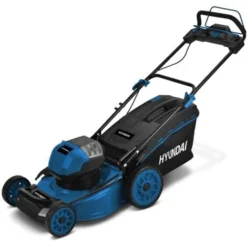 Tondeuse Electrique Sans Fil Tractée Hyundai 40 V 46 Cm 60 L Twin System HTDEN4640VT -Flore Riche Soldes Magasin 60073194 3