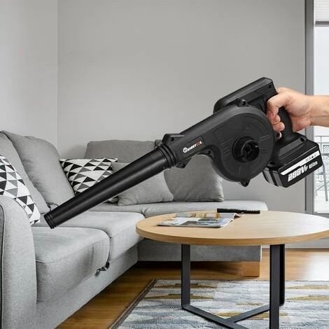1500W Souffleur De Feuilles Sans Fil Aspirateur Souffleur Avec 2x Batterie 22900mah Et Chargeur 5 1500W Souffleur De Feuilles Sans Fil Aspirateur Souffleur Avec 2x Batterie 22900mah Et Chargeur – Image 3