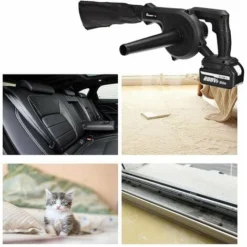 1500W Souffleur De Feuilles Sans Fil Aspirateur Souffleur Avec 2x Batterie 22900mah Et Chargeur 10 1500W Souffleur De Feuilles Sans Fil Aspirateur Souffleur Avec 2x Batterie 22900mah Et Chargeur -Flore Riche Soldes Magasin 60281752 4