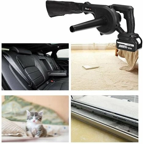 1500W Souffleur De Feuilles Sans Fil Aspirateur Souffleur Avec 2x Batterie 22900mah Et Chargeur 6 1500W Souffleur De Feuilles Sans Fil Aspirateur Souffleur Avec 2x Batterie 22900mah Et Chargeur – Image 4