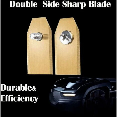 ZOLGINAH Lame Robot Tondeuse , 30 Lames De Rechange Universelles Couteau De Rechange Adapté à Toutes Les Tondeuses à Gazon Robotiques Husqvarna Automower, Gardena, Yardforce 5 ZOLGINAH Lame Robot Tondeuse , 30 Lames De Rechange Universelles Couteau De Rechange Adapté à Toutes Les Tondeuses à Gazon Robotiques Husqvarna Automower, Gardena, Yardforce – Image 3