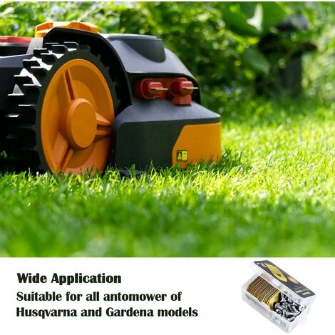ZOLGINAH Lame Robot Tondeuse , 30 Lames De Rechange Universelles Couteau De Rechange Adapté à Toutes Les Tondeuses à Gazon Robotiques Husqvarna Automower, Gardena, Yardforce 6 ZOLGINAH Lame Robot Tondeuse , 30 Lames De Rechange Universelles Couteau De Rechange Adapté à Toutes Les Tondeuses à Gazon Robotiques Husqvarna Automower, Gardena, Yardforce – Image 4
