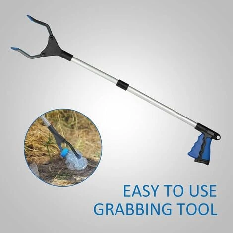 RHAFAYRE Outils De Ramassage, 82cm Pince De Préhension Pour Personnes Agées, Extra-Long, Léger Et Pratique, Pour Prise De La Corbeille, Ramassage Des Déchets, Déchets De Jardin 6 RHAFAYRE Outils De Ramassage, 82cm Pince De Préhension Pour Personnes Agées, Extra-Long, Léger Et Pratique, Pour Prise De La Corbeille, Ramassage Des Déchets, Déchets De Jardin – Image 4