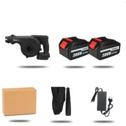 2 En 1 Souffleur Aspirateur Sans Fil MUSTOOL 1500W 15000mAh 2 Batteriess -Flore Riche Soldes Magasin 63859690 5