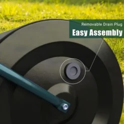 RELAX4LIFE Rouleau à Gazon 60 L Dia.40cm X Largeur 50cm, Rouleau De Jardin En Fer Remplir De Eau Ou Sable Avec Poignée En Forme De U, Bouchon De Vidange Amovible Déflecteur De Saleté 9 RELAX4LIFE Rouleau à Gazon 60 L Dia.40cm X Largeur 50cm, Rouleau De Jardin En Fer Remplir De Eau Ou Sable Avec Poignée En Forme De U, Bouchon De Vidange Amovible Déflecteur De Saleté -Flore Riche Soldes Magasin 64129677 3