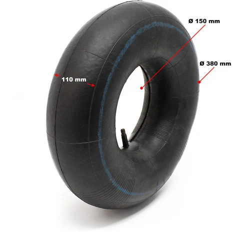 Lot 2 Chambres Air Autoportée 15x6.00-6 Pneumatique Valve Droite Tracteur Gazon 4 Lot 2 Chambres Air Autoportée 15x6.00-6 Pneumatique Valve Droite Tracteur Gazon – Image 2