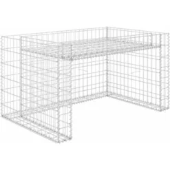 Garage Tondeuse à Gazon Lit Surélevé 110x80x60 Cm Fil En Acier -Flore Riche Soldes Magasin 66924321 2