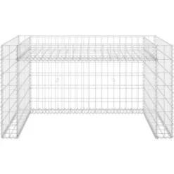 Garage Tondeuse à Gazon Lit Surélevé 110x80x60 Cm Fil En Acier -Flore Riche Soldes Magasin 66924321 3