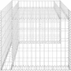 Garage Tondeuse à Gazon Lit Surélevé 110x80x60 Cm Fil En Acier -Flore Riche Soldes Magasin 66924321 4