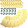 30 X Lames De Rechange En Titane Pour Tous Les Tondeuses De Jardin Automower Husqvarna/Gardena/Yard Force/Automower, Robuste (3.1 G / 0.75 Mm) Avec Vis - Or 2 30 X Lames De Rechange En Titane Pour Tous Les Tondeuses De Jardin Automower Husqvarna/Gardena/Yard Force/Automower, Robuste (3.1 G / 0.75 Mm) Avec Vis - Or -Flore Riche Soldes Magasin 67064463 1
