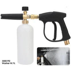 YIDOMDE Pistolet à Mousse Pour Laveuse De Neige à Haute Pression Pistolet à Mousse Avec Connecteur Fileté M22 Pistolet De Lavage à Pression Et Bouteille De Mousse à Lance Réglable De 1L 11 YIDOMDE Pistolet à Mousse Pour Laveuse De Neige à Haute Pression Pistolet à Mousse Avec Connecteur Fileté M22 Pistolet De Lavage à Pression Et Bouteille De Mousse à Lance Réglable De 1L -Flore Riche Soldes Magasin 67459225 5