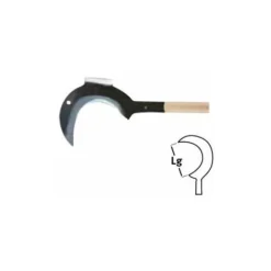 Leborgne Croissant 2 Taillants - 20 Cm - Sans Manche