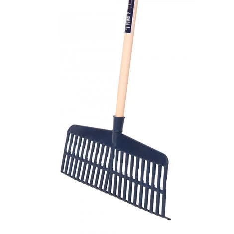 Balai Scandinave 22 Dents Manche Bois 130 Cm 100% PEFC Bleu 5 Balai Scandinave 22 Dents Manche Bois 130 Cm 100% PEFC Bleu – Image 3