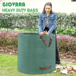 RHAFAYRE 3 X 272L Sacs à Déchets De Jardin, étanche Heavy Duty Grande Sacs Avec Poignées, Pliable Et Réutilisable -Flore Riche Soldes Magasin 71587672 2