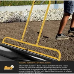 Rouleau à Gazon - Rouleau De Jardin - Volume 65 L - 90 Cm - Vert - MaxxGarden 9 Rouleau à Gazon - Rouleau De Jardin - Volume 65 L - 90 Cm - Vert - MaxxGarden -Flore Riche Soldes Magasin 72493026 3