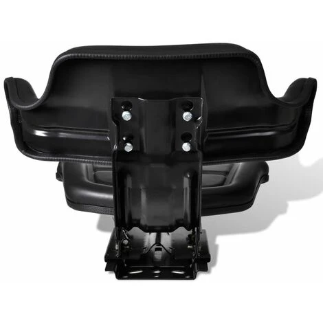 Siège De Tracteur Avec Dossier Noir 6 Siège De Tracteur Avec Dossier Noir – Image 4