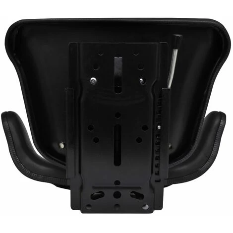 Siège De Tracteur Avec Dossier Noir 7 Siège De Tracteur Avec Dossier Noir – Image 5