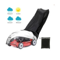 Housse Universelle Pour Tondeuse à Gazon, 193 × 112 64 Cm - Stable Et Robuste 210D Oxford - Imperméable, Anti-poussière, Anti-UV Et Anti-intempéries -Flore Riche Soldes Magasin 74677511 4