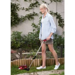 Einhell Cisaille à Gazon Et Taille Buissons Sans Fil GE-CG 12 Li -Flore Riche Soldes Magasin 7609519 2