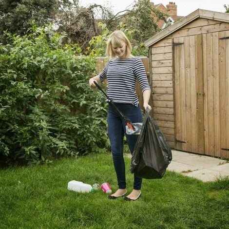 80cm Pince De Ramassage Pliable, Ramasseur De Déchets De Jardin Extensible De 32 Pouces, 90° Tête Rotative, Mâchoire Antidérapante, Tuyaux En Aluminium, Poignée En Caoutchouc Confortable(orange) 5 80cm Pince De Ramassage Pliable, Ramasseur De Déchets De Jardin Extensible De 32 Pouces, 90° Tête Rotative, Mâchoire Antidérapante, Tuyaux En Aluminium, Poignée En Caoutchouc Confortable(orange) – Image 3