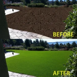 Tapis De Graines D'herbe Tapis De Paille Biodégradable Engrais Jardin Pique-nique Pelouse Cour Plantation Cultiver 20 300cm (sans Pépins) 9 Tapis De Graines D'herbe Tapis De Paille Biodégradable Engrais Jardin Pique-nique Pelouse Cour Plantation Cultiver 20 300cm (sans Pépins) -Flore Riche Soldes Magasin 76524856 3