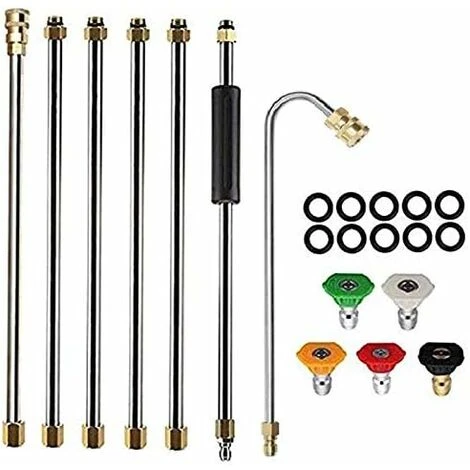 Outil De Nettoyage De GouttièRe Laveuse à Pression - Rallonges, Buse De Lance De Nettoyeur De Toit 3 Outil De Nettoyage De GouttièRe Laveuse à Pression - Rallonges, Buse De Lance De Nettoyeur De Toit