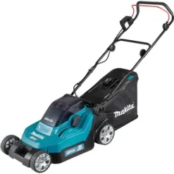 Tondeuse 36V (2x18V) 38cm + 2 Batteries 4 Ah + Chargeur Double - MAKITA - DLM382CM2
