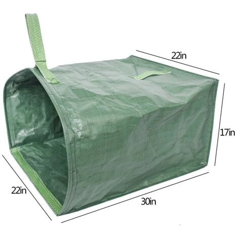 Sacs à Feuilles De Pelouse De Jardin, Sac De Déchets De Jardin, Sac De Nettoyage De Jardin, Sac De Nettoyage Robuste, Conteneur De Bache, Fourre-tout De Jardinage Réutilisable 6 Sacs à Feuilles De Pelouse De Jardin, Sac De Déchets De Jardin, Sac De Nettoyage De Jardin, Sac De Nettoyage Robuste, Conteneur De Bache, Fourre-tout De Jardinage Réutilisable – Image 4