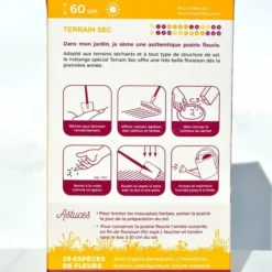 Jachère Fleurie Pour Terrains Secs Et Arides. 7 à 100 M² - Jachère 7 M² -Flore Riche Soldes Magasin 82704673 4