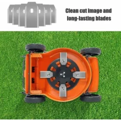 45 X Lames De Couteau En Titane Pour Toutes Les Tondeuses Robotiques Husqvarn/Automower/ Yardforce/Gardena(3g-0.75mm) Avec 45 Vis, Lames De Rechange Pour Modèles 105,310,315,320,420,430x,r40i 10 45 X Lames De Couteau En Titane Pour Toutes Les Tondeuses Robotiques Husqvarn/Automower/ Yardforce/Gardena(3g-0.75mm) Avec 45 Vis, Lames De Rechange Pour Modèles 105,310,315,320,420,430x,r40i -Flore Riche Soldes Magasin 83038124 4